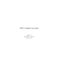 SDCC Compiler User Guide