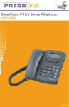 SwissVoice IP 10S Phone User Guide