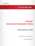 DocAve Governance Automation Online Administrator User Guide