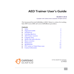 AED Trainer User's Guide