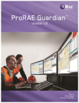 ProRAE Guardian User's Guide