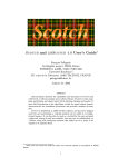Scotch and libScotch 4.0 User's Guide