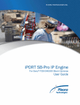 iPort SB-Pro IP Engine User Guide, For Sony FCB