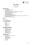 USER GUIDE - Derrier Loisirs