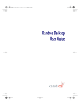 Xandros Desktop User Guide - Linux Open Documentation