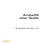 ArubaOS 3.2 User Guide