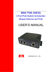 PSE-SW3G User's Guide