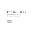 PGI 5 User's Guide