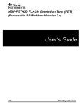 User's Guide Template