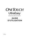 OneTouch® UltraEasy® User Guide France