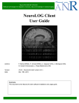 NeuroLOG Client User Guide