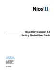 Nios II Development Kit Getting Started User Guide