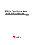 GNUPro® Toolkit User's Guide for IBM® AIX