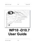 WP10 -D10.7 User Guide