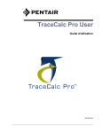 TraceCalc Pro User Guide d'utilisation