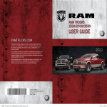 2011 Ram Treck 1500/2500/3500 User's Guide