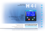 USER GUIDE - Hydrostop