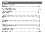 safety information introduction system connection using the
