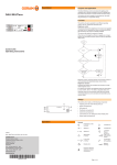 Operating instructions DALI MULTIeco