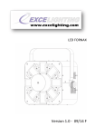 User manual Led Fornax