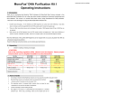 MonoFas® DNA Purification Kit I Operating Instructions