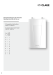 Gebrauchsanleitung für den Anwender Operating instructions for the