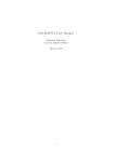 SortMeRNA User Manual - Bioinformatics Software Server