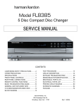 Model FL8385 SERVICE MANUAL