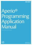 Aperio Online Mechanical Installation Manual
