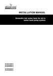 INSTALLATION MANUAL