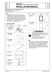 INSTALLATION MANUAL