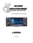 400 SERIES INSTALLATION MANUAL - Contrails