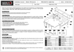 Installation manual Model: VW Amarok Skid plate for: engine bay