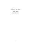 SortMeRNA User Manual - Bonsai Bioinformatics
