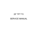 20” TFT TV SERVICE MANUAL - Page de test