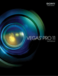 Vegas Pro 11.0 User Manual