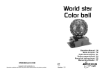 Worldstar-Colorball - General user manual basis