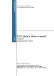 EGO gliders User's manual - Archimer, archive institutionnelle de l