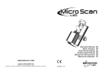 LED MICRO SCAN - user manual - V1,0