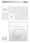 Elux User Manual 6kg 1400r