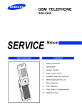 Samsung SGH-X830 service manual