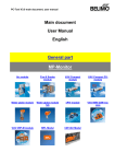 Main document User Manual English General part MP