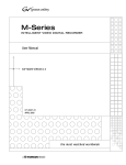 M-Series User Manual