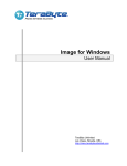 Image for Windows User Manual