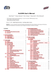 ALADIN User's Manual