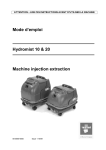 Hydromist 10 & 20 User Manual French