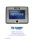 EDGE USER MANUAL AG LEADER PN 4001662 REV D - Terre-net