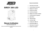 BIRDY 200 LED USER MANUAL FR-EN