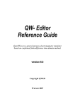 User's Manual of QW-3D