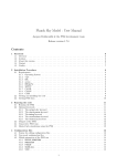 Planck Sky Model : User Manual